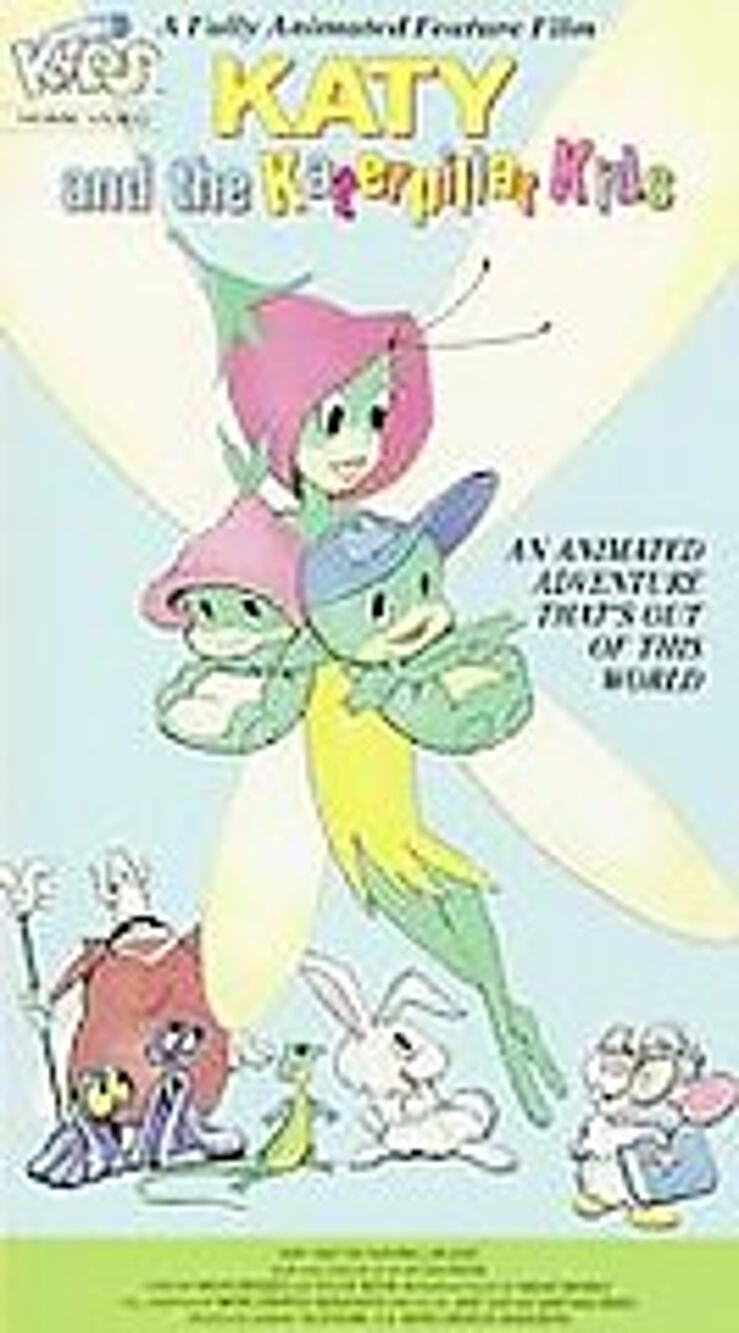 Katy and the Katerpillar Kids (VHS, 1990) Rare Fully Animated Kids Film